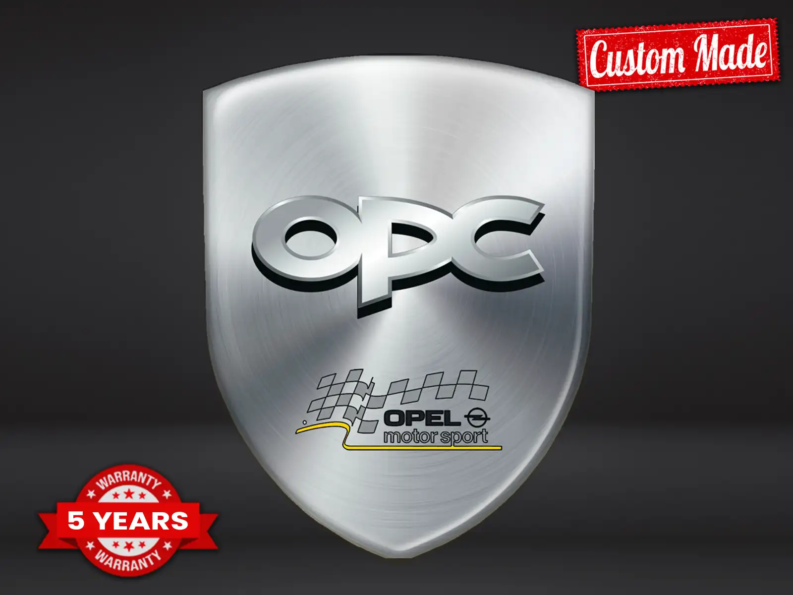 OPC Pegatinas Auto Personalizadas Limitadas Estrella Minimalista